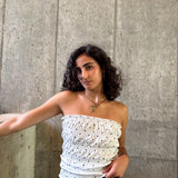 Leone Smocked Tube Top