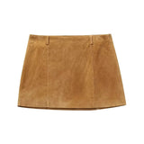 Per-Suede Me Mini Skirt