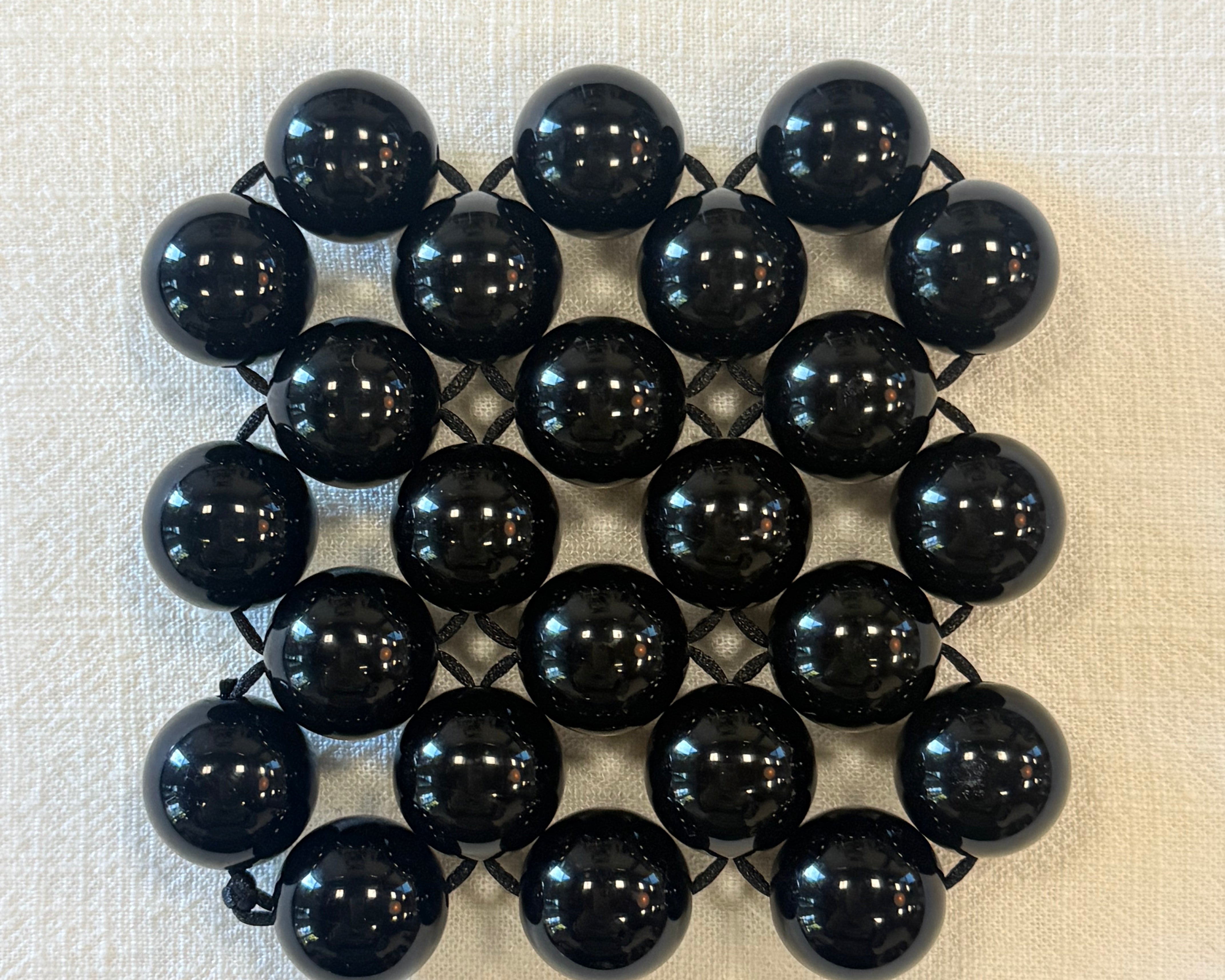 Handmade Beaded Coaster