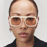 Jane Sunglasses in Ivory