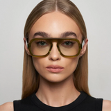 Jane Sunglasses in Olive — PREORDER