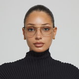 Remy Sunglasses in Gold Metal