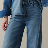 NCE Wide Leg in Blue Mist