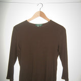 Vintage 90s Ralph Lauren Quarter Sleeve Top