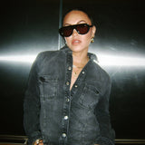 PMI Western Denim Top