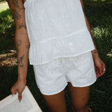 Elodie Eyelet Top