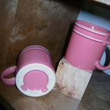 Vintage Chromatic Japan Stoneware Mug Set
