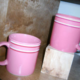 Vintage Chromatic Japan Stoneware Mug Set