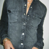 PMI Western Denim Top