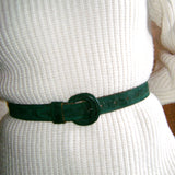 Vintage Suede Leather Belt