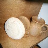 Vintage Hand-Thrown Ceramic Mug