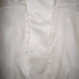 Vintage Silk Paneled Buttondown