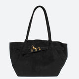Alora Faux Suede Shoulder Bag