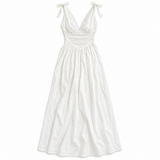 Nora Tie Shoulder Maxi Dress
